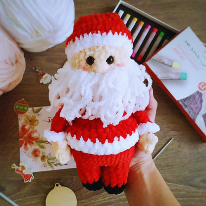 Santa Claus Crochet Pattern - Festive & Easy | NexaDigitalHub